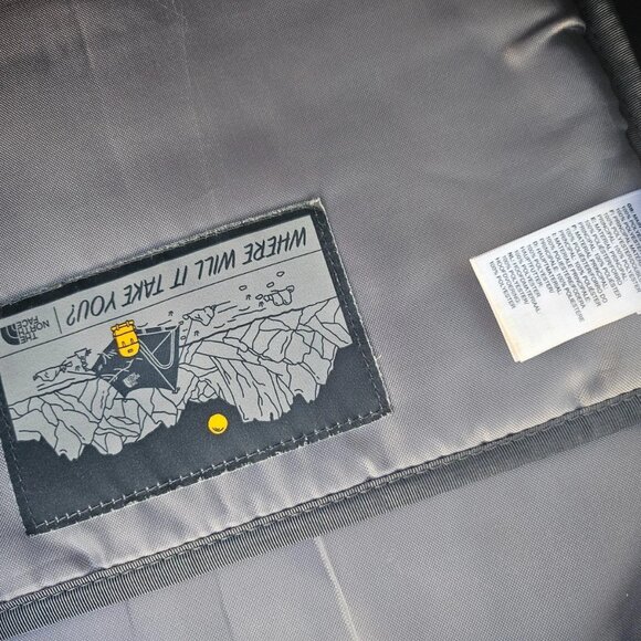 The North Face Backpack Black Flexvett Bag Laptop Compatible Bag - Picture 10 of 12